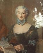 unknow artist, Portrait of Mme Thiroux d'Arconville Darlus 1735